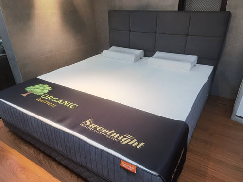 TWIN Willow Premium platform upholstered bed in Charcoal