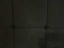 Load image into Gallery viewer, QUEEN Willow Premium platform upholstered bed in Charcoal / Light Gray / Beige