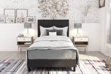 Load image into Gallery viewer, Simon Upholstered Panel Bed