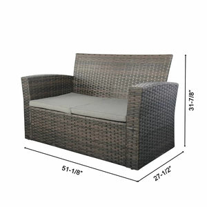 Jason 4 Piece Sofa Seating Group with Cushions