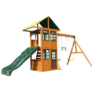 Sunray Wooden Swing Set