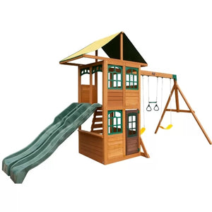 Sunray Wooden Swing Set