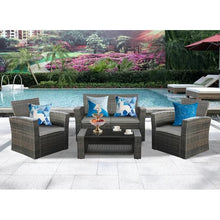 Load image into Gallery viewer, Jason 4 Piece Sofa Seating Group with Cushions