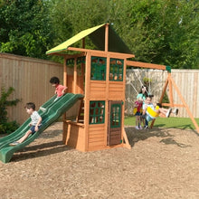 Load image into Gallery viewer, Sunray Wooden Swing Set