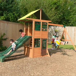 Sunray Wooden Swing Set