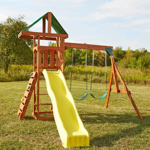 Climber Wood Swing Set