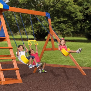 Layola Cedar Swing Set