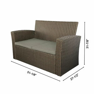 Jason 4 Piece Sofa Seating Group with Cushions