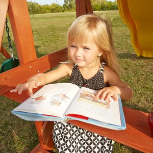 Climber Wood Swing Set