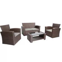 Load image into Gallery viewer, Jason 4 Piece Sofa Seating Group with Cushions