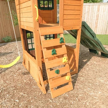 Load image into Gallery viewer, Sunray Wooden Swing Set