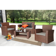 Load image into Gallery viewer, Jason 4 Piece Sofa Seating Group with Cushions