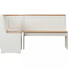 Load image into Gallery viewer, Birley 3 Piece Solid Wood Breakfast Nook Dining Set