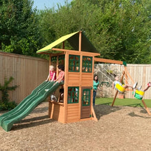 Load image into Gallery viewer, Sunray Wooden Swing Set