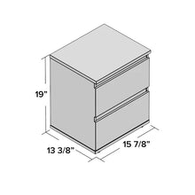 Load image into Gallery viewer, May 2 Drawer Nightstand