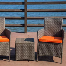 Load image into Gallery viewer, Josh 3 Piece Rattan 2 Person Seating Group with Cushions