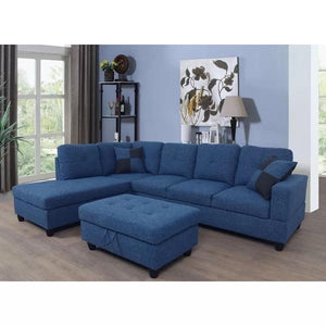Monique Sectional with Ottoman