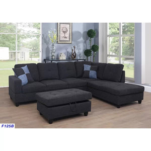 Monique Sectional with Ottoman