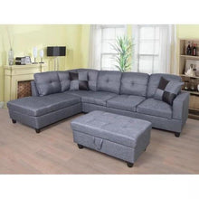Load image into Gallery viewer, Monique Sectional with Ottoman