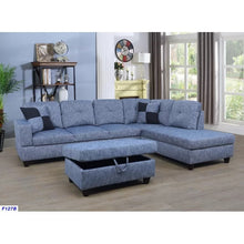Load image into Gallery viewer, Monique Sectional with Ottoman