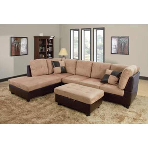 Monique Sectional with Ottoman