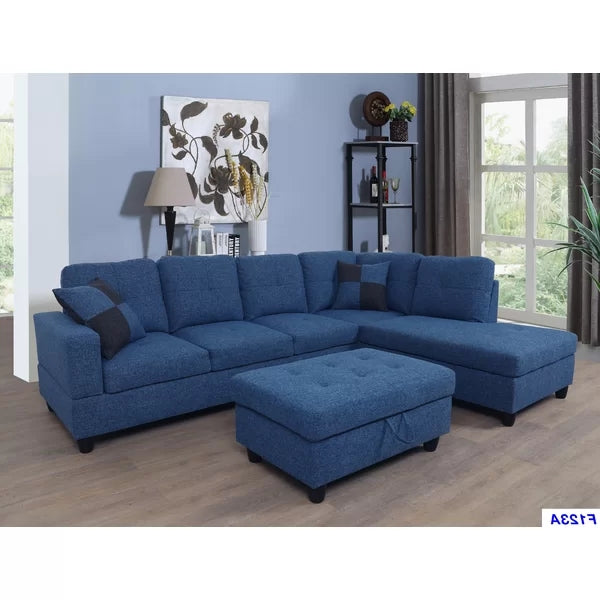 Monique Sectional with Ottoman
