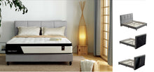 Load image into Gallery viewer, FULL Willow Premium platform upholstered bed in Charcoal