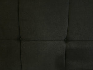 TWIN Willow Premium platform upholstered bed in Charcoal